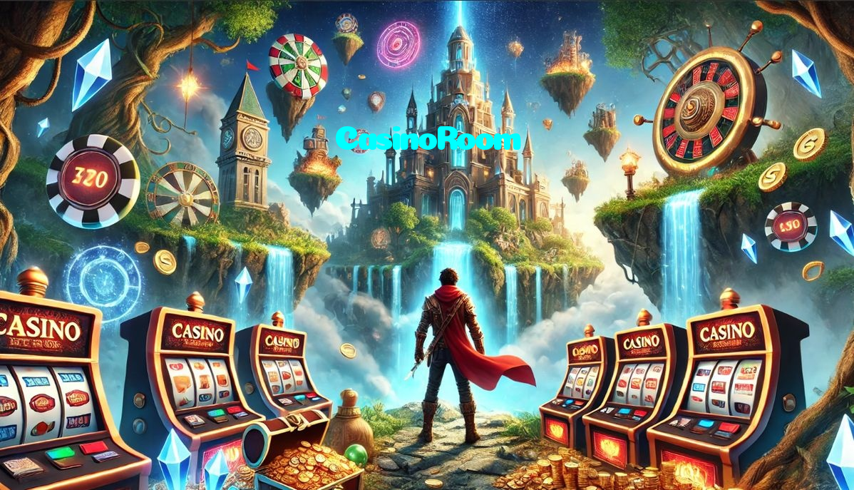 CasinoRoom casino presented on mobile device in Pakistan with slots and live games